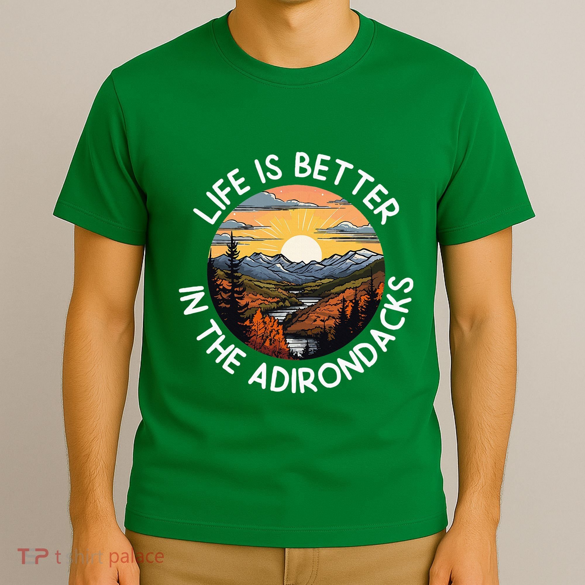 Moose Adirondack Mountains Life Is Better In The Adirondacks T-Shirt