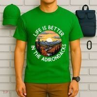 Moose Adirondack Mountains Life Is Better In The Adirondacks T-Shirt thumb 6