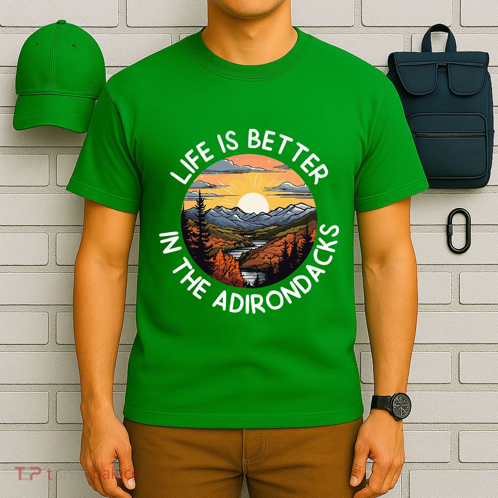 Moose Adirondack Mountains Life Is Better In The Adirondacks T-Shirt