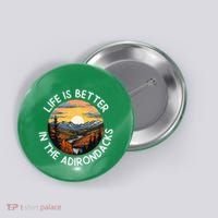 Moose Adirondack Mountains Life Is Better In The Adirondacks Button thumb 0