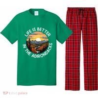Moose Adirondack Mountains Life Is Better In The Adirondacks Pajama Set thumb 0