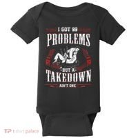 Martial Arts Mma Taekwondo Karate Judo Baby Bodysuit thumb 0