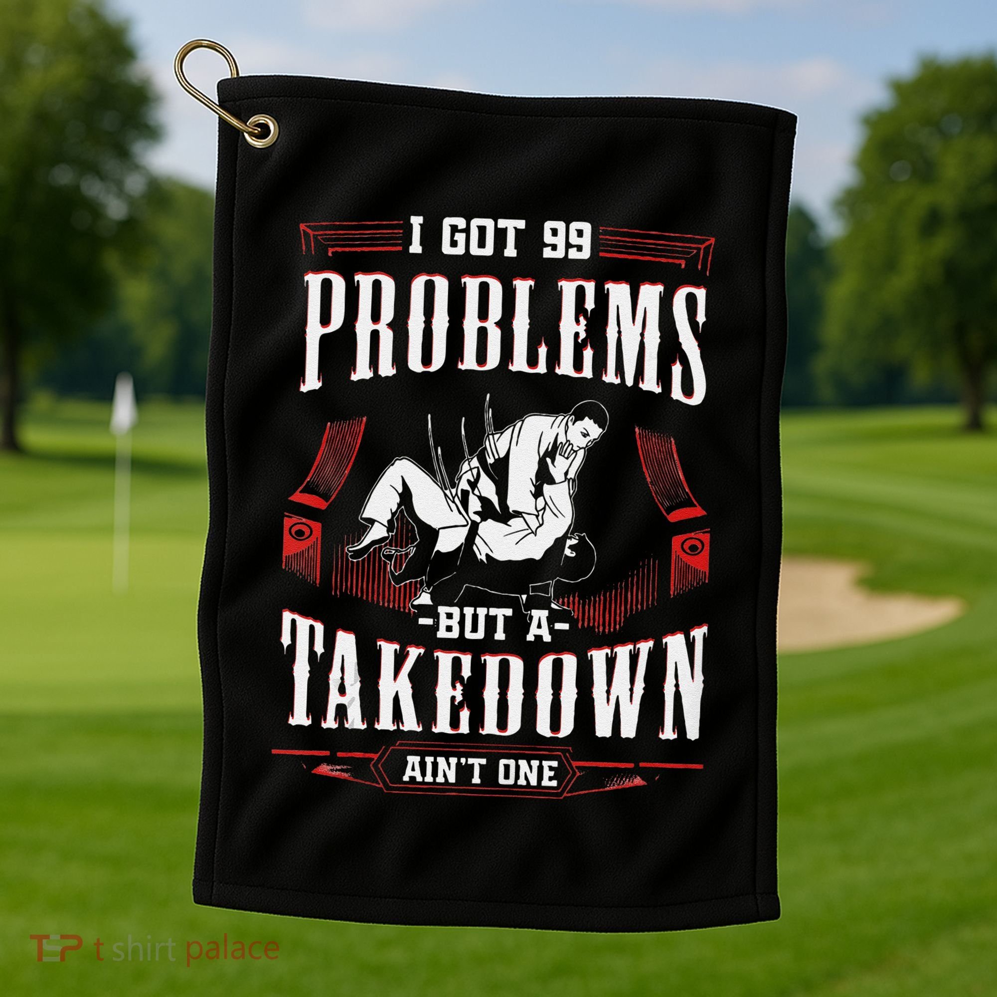 Martial Arts Mma Taekwondo Karate Judo Golf Towel