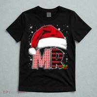 Mr And Mrs Claus Couples Matching Christmas Pajamas Santa T-Shirt thumb 5
