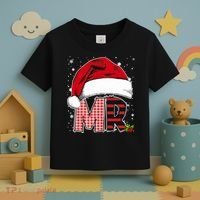 Mr And Mrs Claus Couples Matching Christmas Pajamas Santa Toddler T-Shirt thumb 3