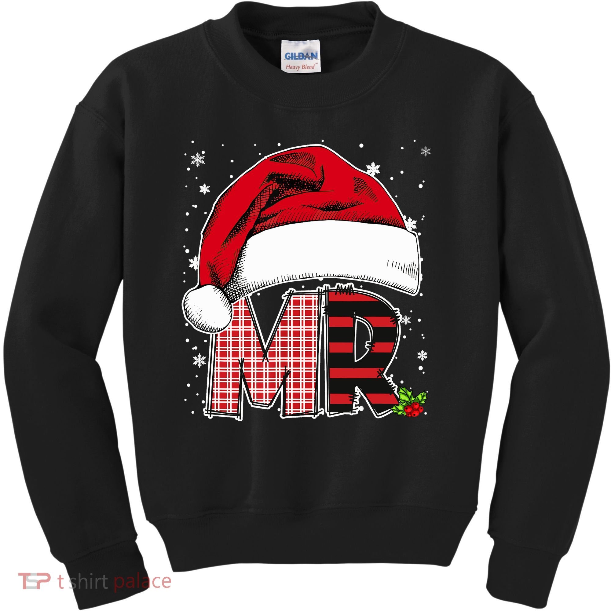 Mr And Mrs Claus Couples Matching Christmas Pajamas Santa Kids Sweatshirt