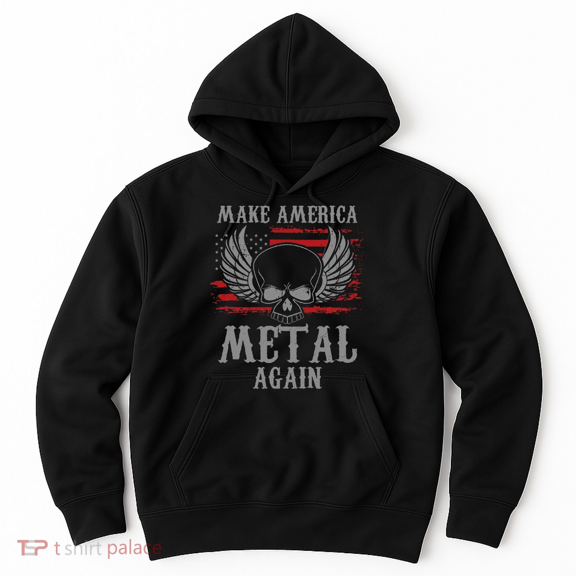 Make America Metal Again Heavy Metal Rock Hoodie