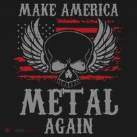 Make America Metal Again Heavy Metal Rock Hoodie thumb 7