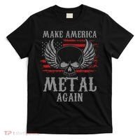 Make America Metal Again Heavy Metal Rock T-Shirt thumb 0