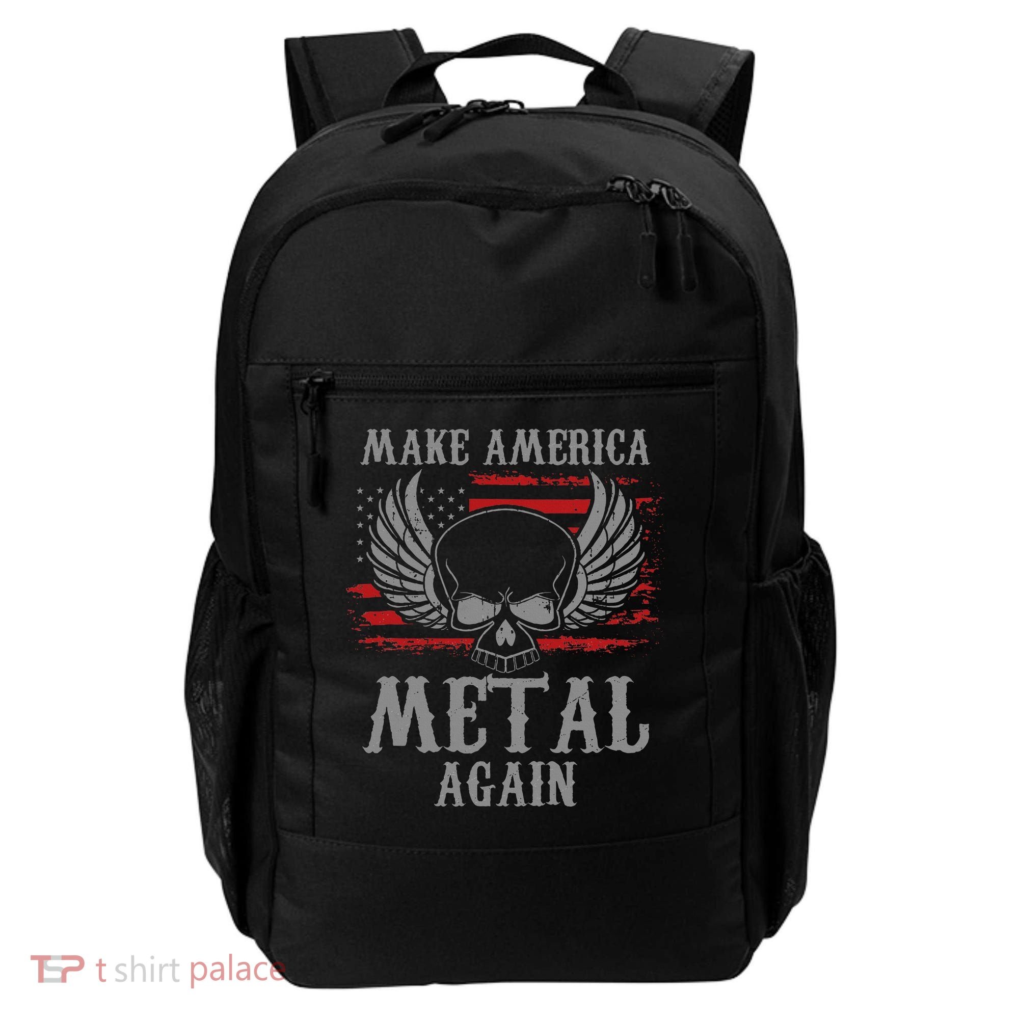 Make America Metal Again Heavy Metal Rock Backpack