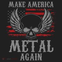 Make America Metal Again Heavy Metal Rock Beanie thumb 2