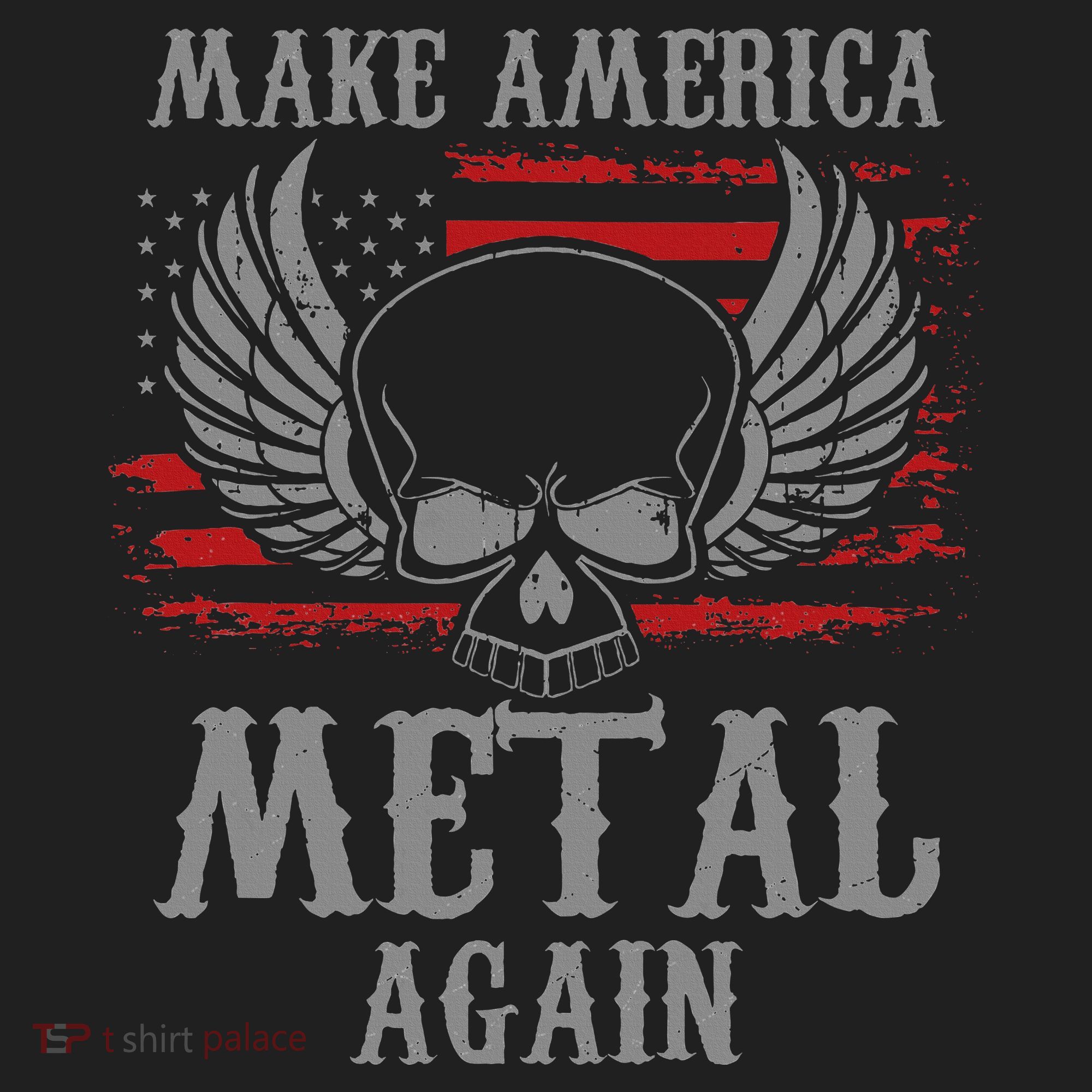 Make America Metal Again Heavy Metal Rock Beanie