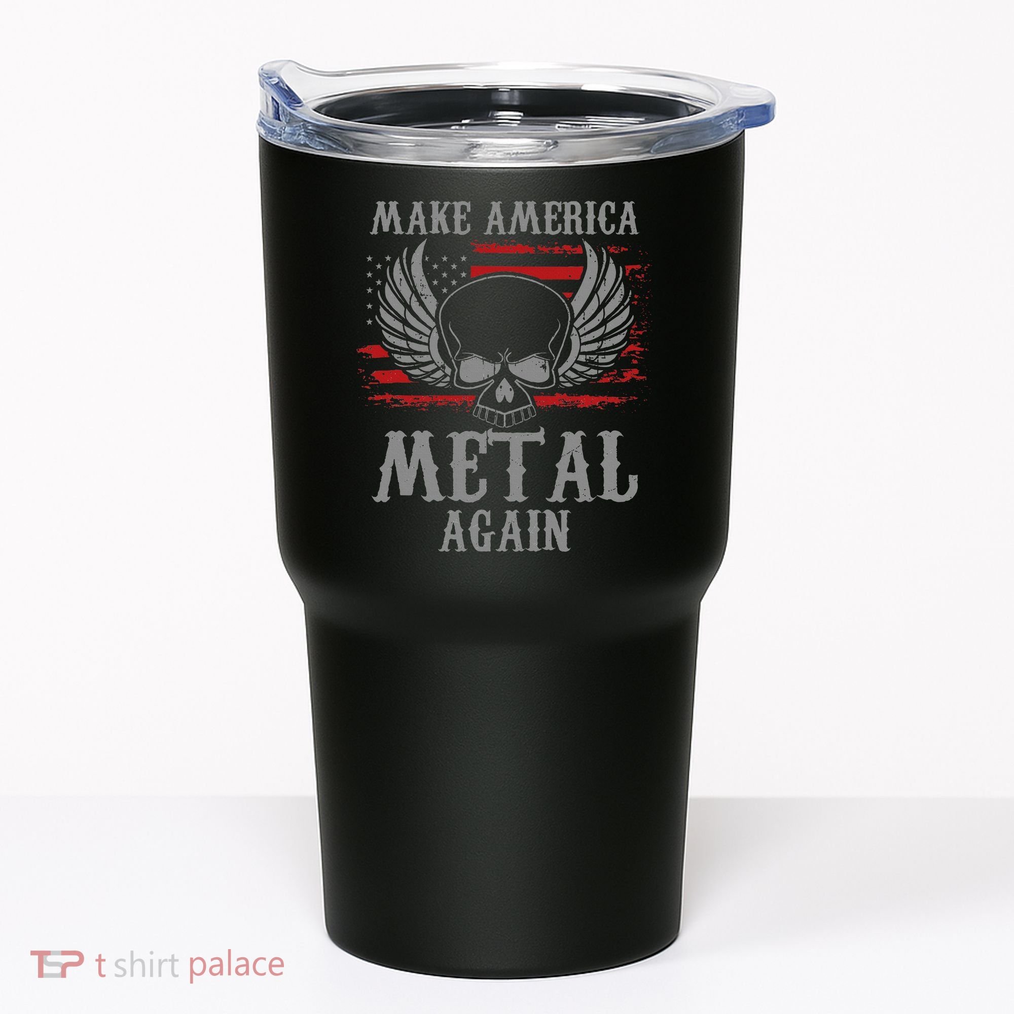 Make America Metal Again Heavy Metal Rock Tumbler
