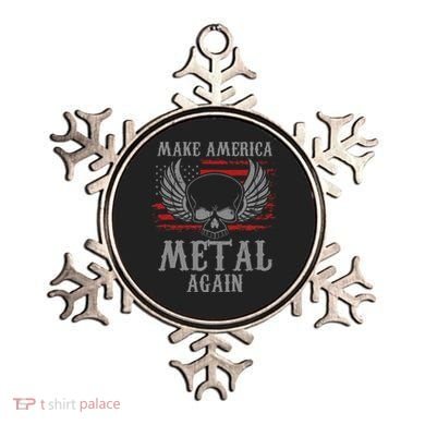 Make America Metal Again Heavy Metal Rock Ornament
