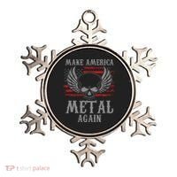Make America Metal Again Heavy Metal Rock Ornament thumb 0