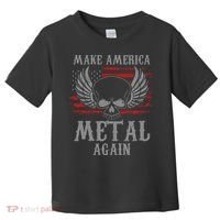 Make America Metal Again Heavy Metal Rock Toddler T-Shirt thumb 0