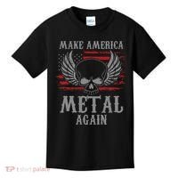 Make America Metal Again Heavy Metal Rock Kids T-Shirt thumb 0