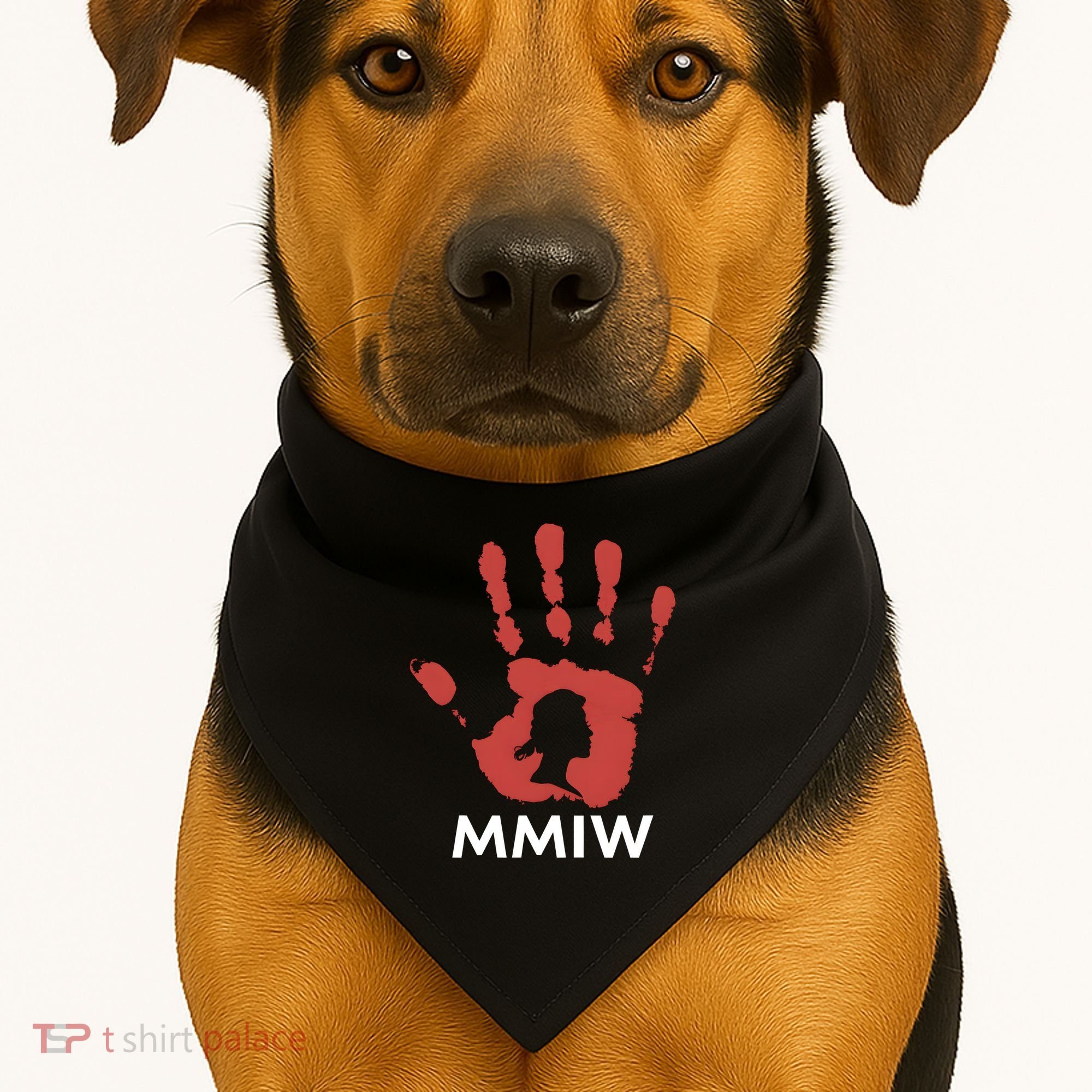 Missing and murdered indigenous women USA-Made Doggie Bandana