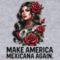 Make America Mexicana Again Women's Sweatshirt thumb 2