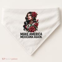 Make America Mexicana Again USA-Made Doggie Bandana thumb 0
