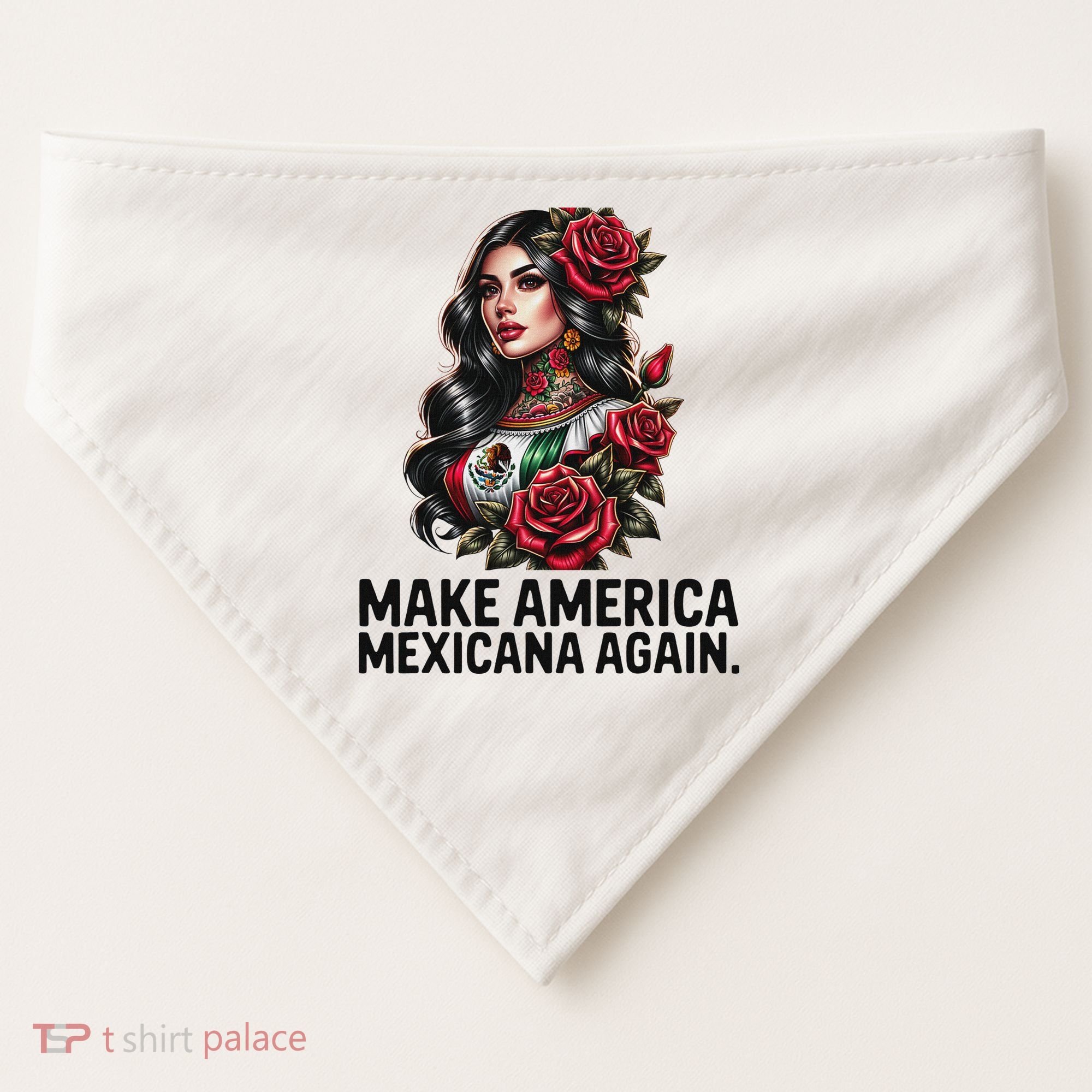 Make America Mexicana Again USA-Made Doggie Bandana