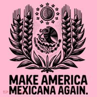 Make America Mexicana Again Funny Mexican Coaster thumb 2