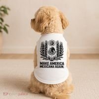 Make America Mexicana Again Funny Mexican Doggie Tank thumb 2