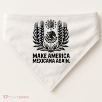 Make America Mexicana Again Funny Mexican USA-Made Doggie Bandana thumb 0