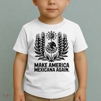 Make America Mexicana Again Funny Mexican Toddler T-Shirt thumb 2