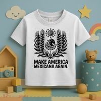Make America Mexicana Again Funny Mexican Toddler T-Shirt thumb 3