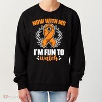 Ms Awareness Multiple Sclerosis Survivor Gift Women's Sweatshirt thumb 0