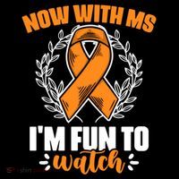 Ms Awareness Multiple Sclerosis Survivor Gift Backpack thumb 2