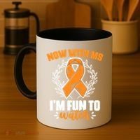 Ms Awareness Multiple Sclerosis Survivor Gift Coffee Mug thumb 4