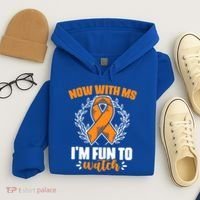 Ms Awareness Multiple Sclerosis Survivor Gift Hoodie thumb 4
