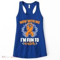 Ms Awareness Multiple Sclerosis Survivor Gift Women's Tank Top thumb 0