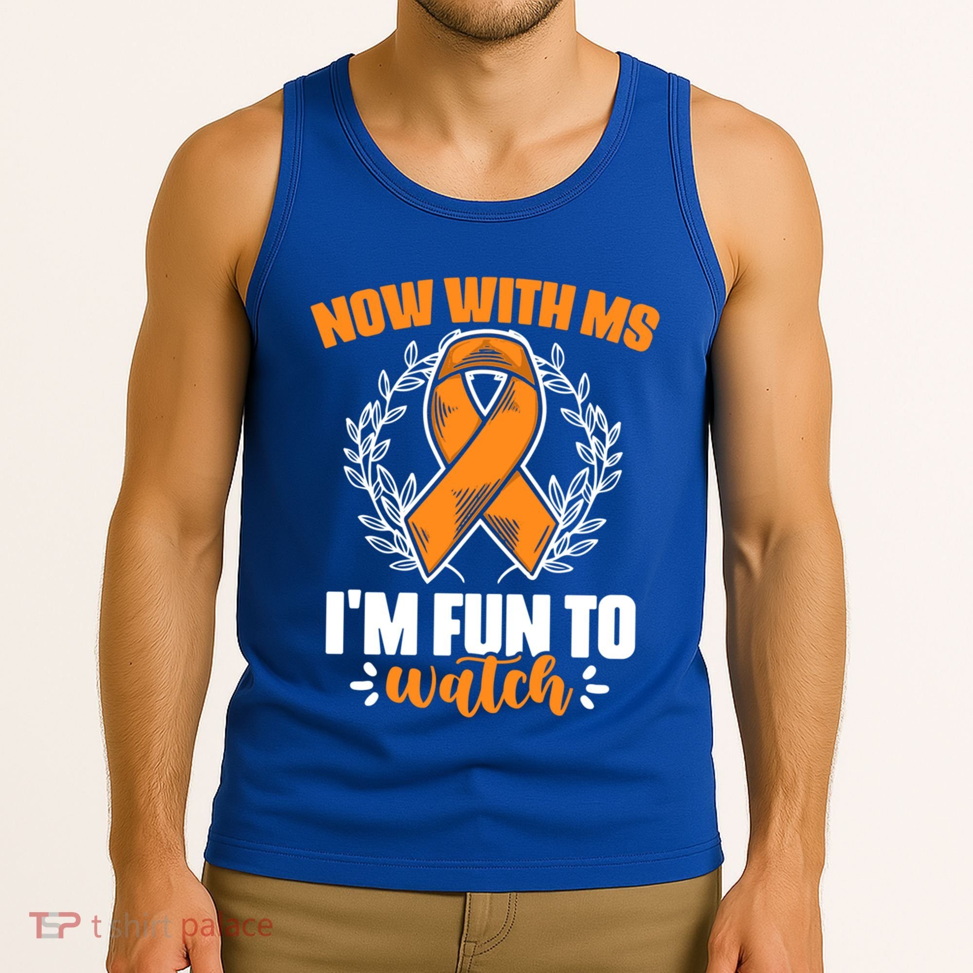 Ms Awareness Multiple Sclerosis Survivor Gift Tank Top