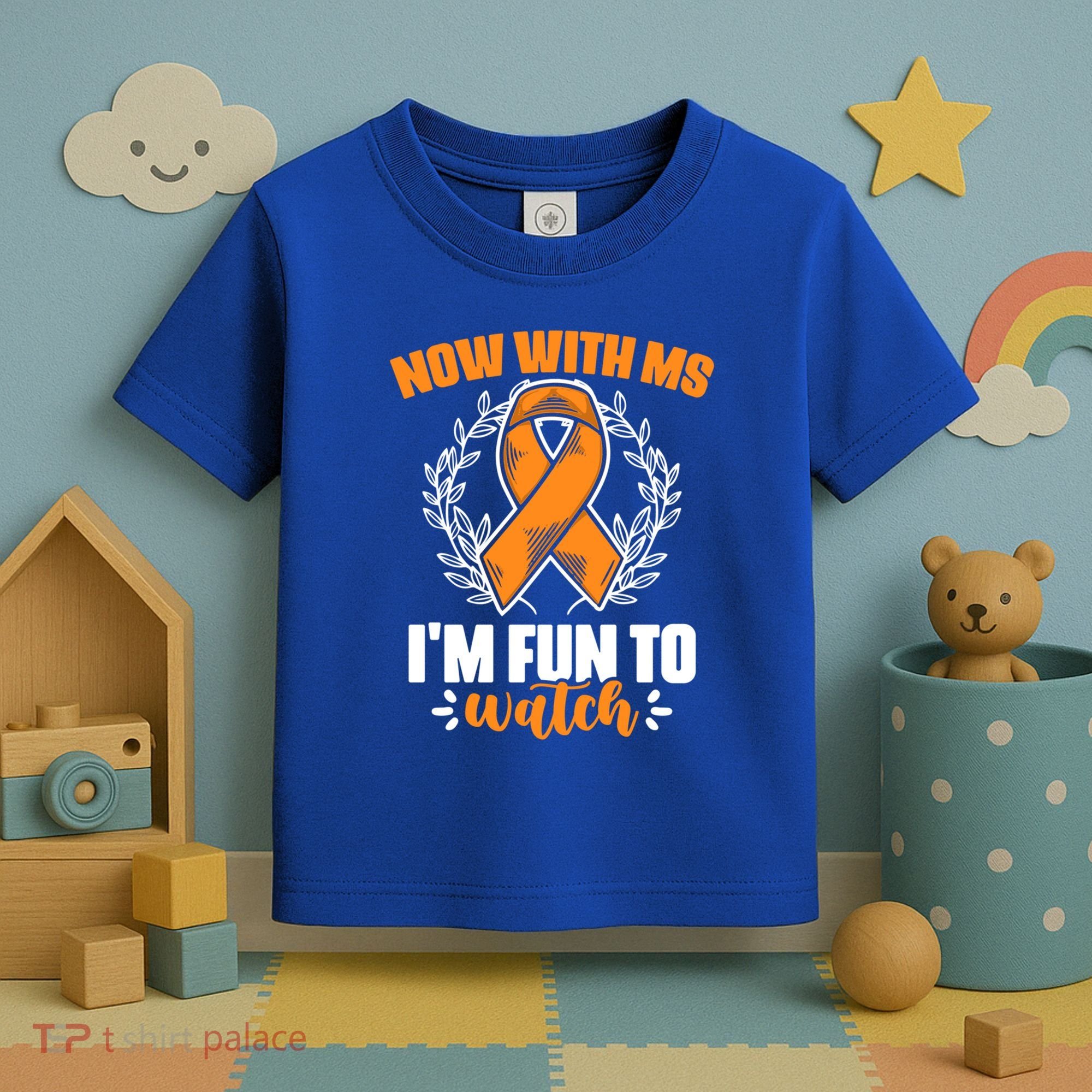 Ms Awareness Multiple Sclerosis Survivor Gift Toddler T-Shirt