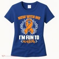 Ms Awareness Multiple Sclerosis Survivor Gift Women's T-Shirt thumb 0