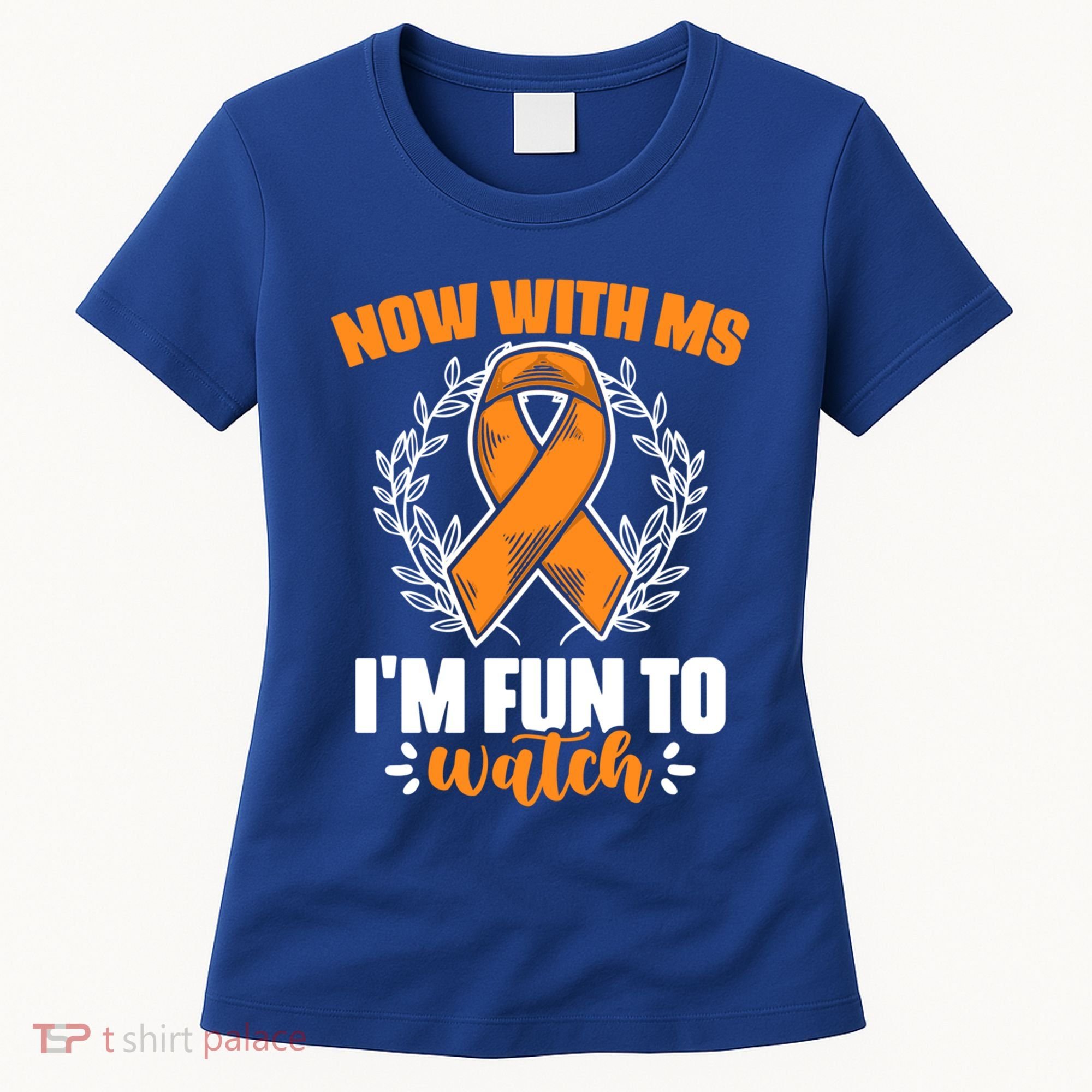 Ms Awareness Multiple Sclerosis Survivor Gift Women's T-Shirt
