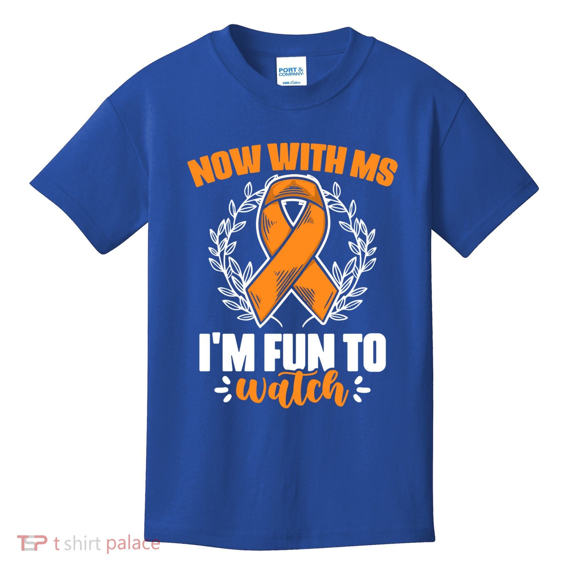 Ms Awareness Multiple Sclerosis Survivor Gift Kids T-Shirt
