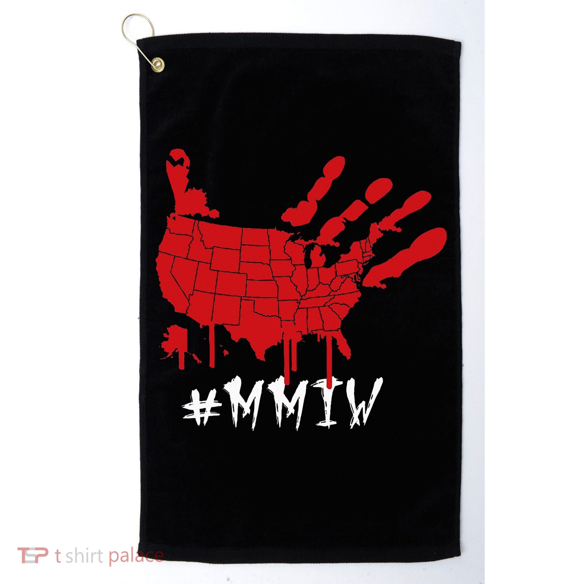 Missing And Murdered Indigenous Women Mmiw Golf Towel