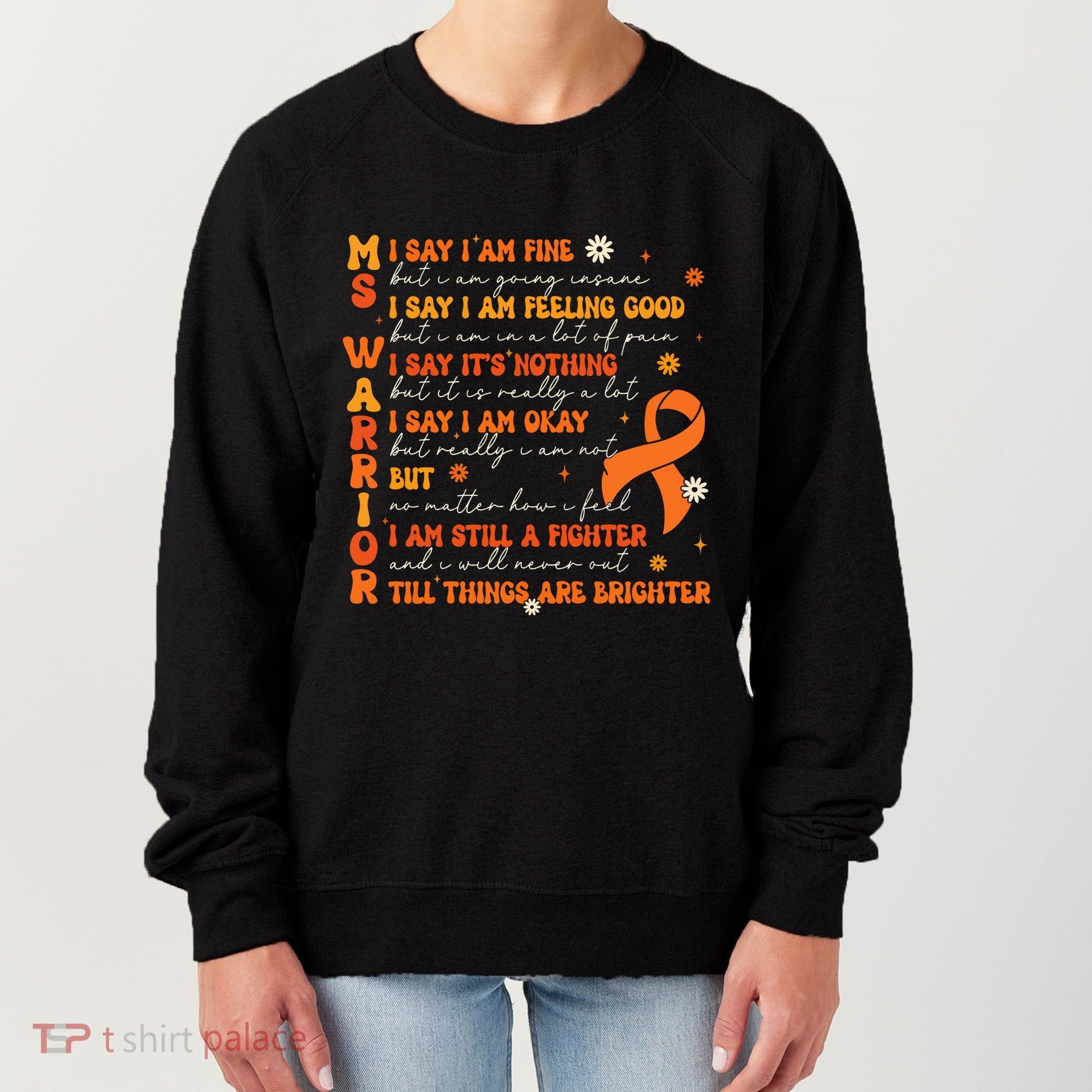 Ms Awareness Multiple Sclerosis Awareness Women's Sweatshirt