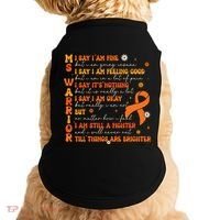Ms Awareness Multiple Sclerosis Awareness Doggie Tank thumb 0