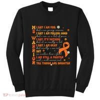 Ms Awareness Multiple Sclerosis Awareness Sweatshirt thumb 0