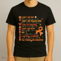 Ms Awareness Multiple Sclerosis Awareness T-Shirt thumb 3