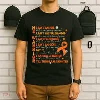 Ms Awareness Multiple Sclerosis Awareness T-Shirt thumb 6