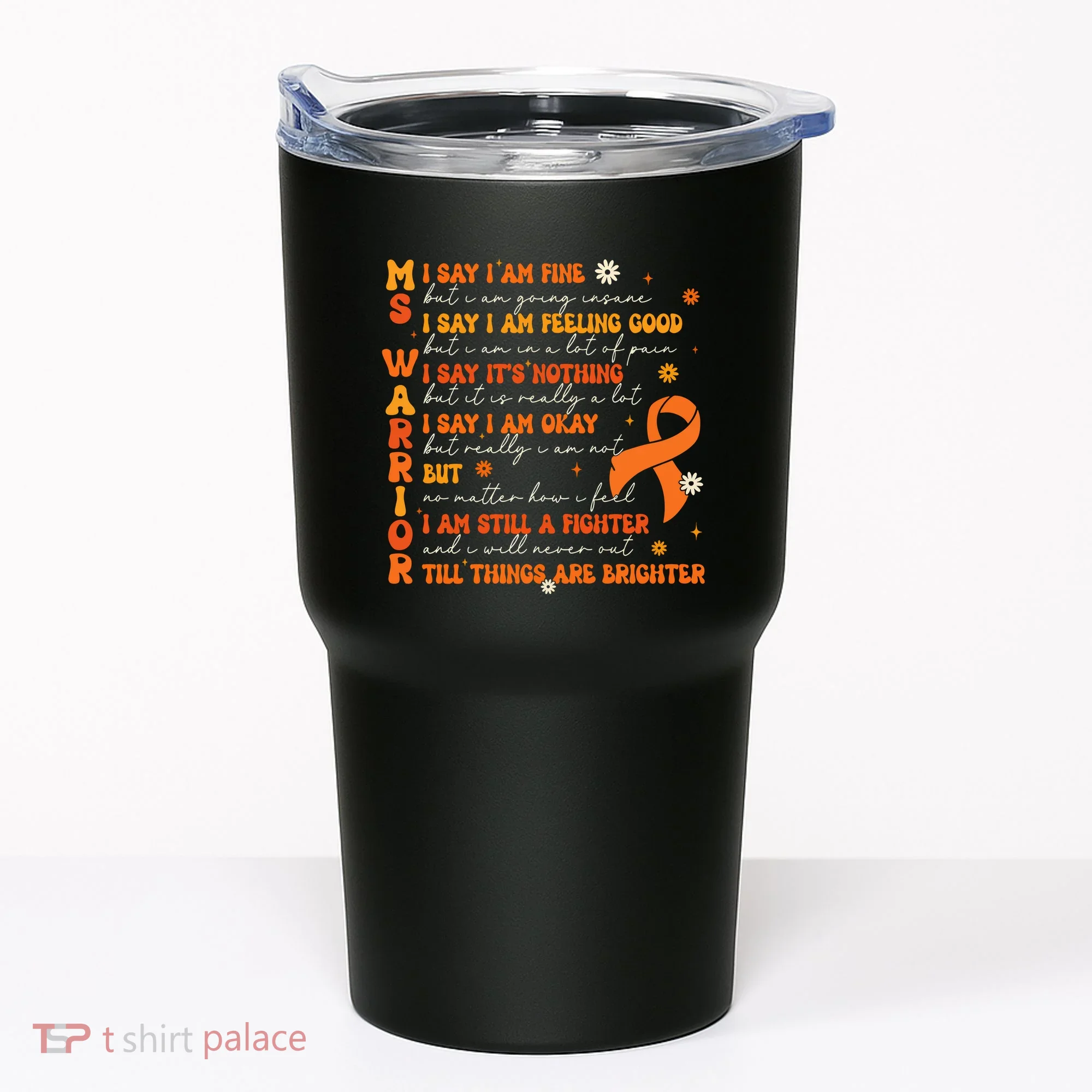 Ms Awareness Multiple Sclerosis Awareness Tumbler