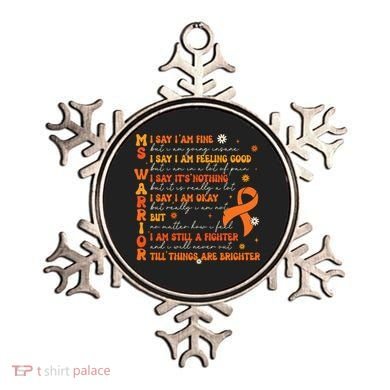 Ms Awareness Multiple Sclerosis Awareness Ornament