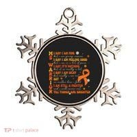 Ms Awareness Multiple Sclerosis Awareness Ornament thumb 0