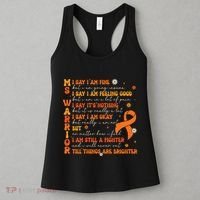 Ms Awareness Multiple Sclerosis Awareness Women's Tank Top thumb 3